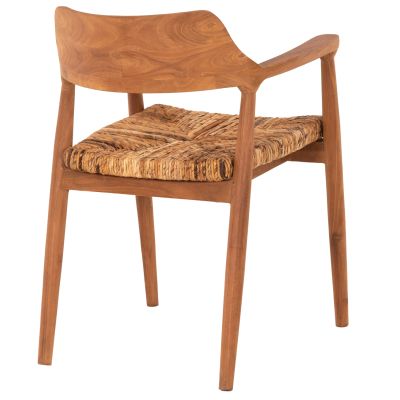 ARMCHAIR HM9401.01 SOLID TEAK NATURAL 58x52x77H cm.