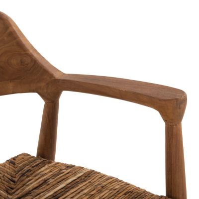 ARMCHAIR HM9401.01 SOLID TEAK NATURAL 58x52x77H cm.