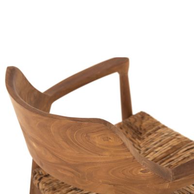 ARMCHAIR HM9401.01 SOLID TEAK NATURAL 58x52x77H cm.