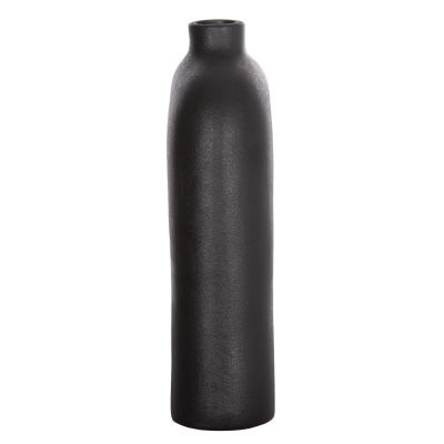 CERAMIC TABLE DECOR SERIES ISIL HM4599.02 BLACK MATTE 22x8x29Hcm.