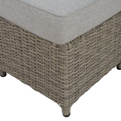 ВЪНВЕН ОТДИХ АЛУМИНИЕВА С ДВЕ ТАБУРЕТКИ И МАСА СИВА HM5144.21