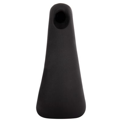 CERAMIC TABLE DECOR ELLIPTO HM4644.02 MATTE BLACK 16.5x9x20.3Hcm.