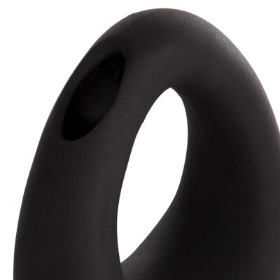 CERAMIC TABLE DECOR ELLIPTO HM4644.02 MATTE BLACK 16.5x9x20.3Hcm.