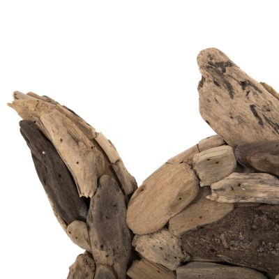 TABLE DECORATION FISH HM4271 DRIFTWOOD IN NATURAL 40x12x40Hcm.