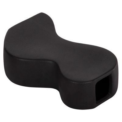 CERAMIC TABLE DECOR SERIES "SEBOR" HM4590.02 BLACK MATTE 13x6x22Hcm.