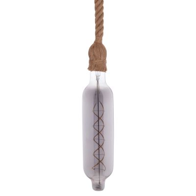 CEILING PENDANT LAMP WITH LIGHT BULB HM11931.02--ROPE 1M LONG AND 2cm THICK-E27 SOCKET