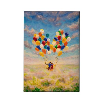 WALL PAINTING SERIES GOBI HM4761 PRINTED CANVAS 50x3(thickness)x70Hcm.