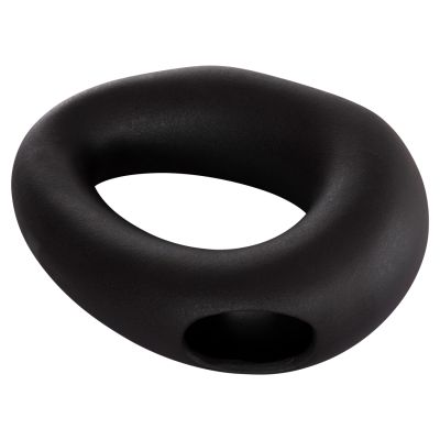 CERAMIC TABLE DECOR ELLIPTO HM4645.02 BLACK MATTE 23x8x16Hcm.