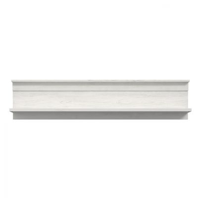 WALL SHELF LANCE HM8852 WHITE ANTIQUE 141.7x21.9x31.1 cm.