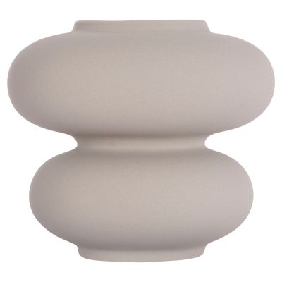 CERAMIC TABLE DECOR ROOK HM4629.03 MATTE GREY Φ18x17Hcm.