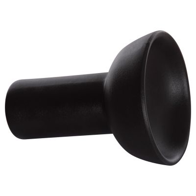 CERAMIC TABLE DECOR ELENDIL HM4603.02 MATTE BLACK Φ20x26.5Hcm.