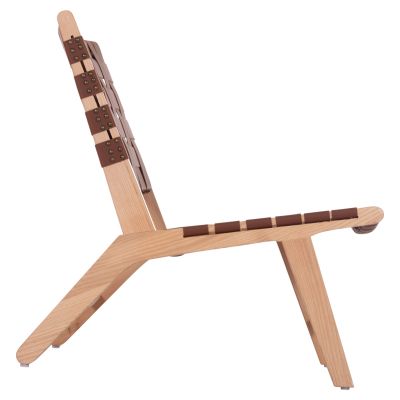 HM9326.01 КРЕСЛО FELIPE TOON WOOD PU плетено 68X79X69H