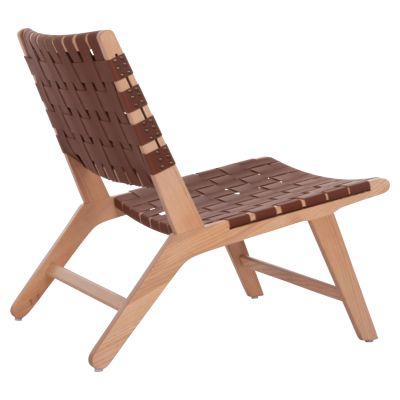 HM9326.01 КРЕСЛО FELIPE TOON WOOD PU плетено 68X79X69H