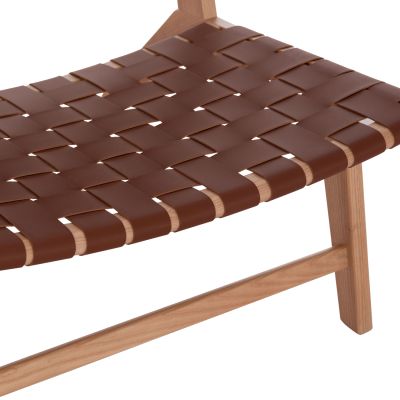 HM9326.01 КРЕСЛО FELIPE TOON WOOD PU плетено 68X79X69H