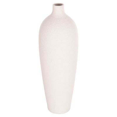 CERAMIC TABLE DECOR GALAD HM4624.01 OFF WHITE WITH CRYSTALLISATION Φ24x70Hcm.