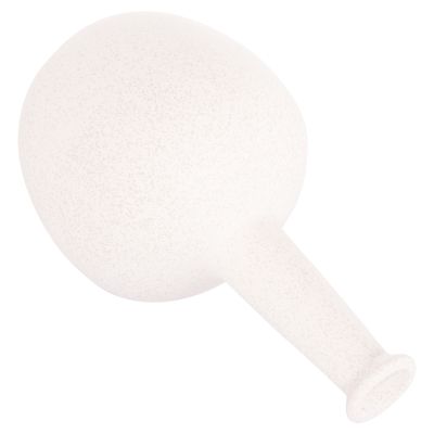 CERAMIC TABLE DECOR ELENDIL HM4593.01 OFF WHITE WITH CRYSTALLIZATION Φ15x25Hcm.