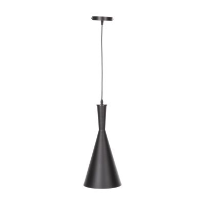 CEILING PENDANT LAMP HM4134 BLACK ALUMINUM CAP Φ18x130Hcm.
