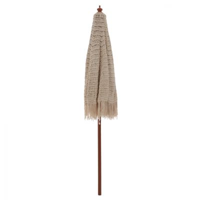 ΟΜΠΡΕΛΑ ΕΠΑΓΓΕΛΜΑΤΙΚΗ XENA ΜΑΚΡΑΜΕ ΧΕΙΡΟΠΟΙΗΤΗ ΜΠΕΖ ΞΥΛΙΝΟΣ ΣΚΕΛΕΤΟ Φ2.3X2.50Υm HM5779.01