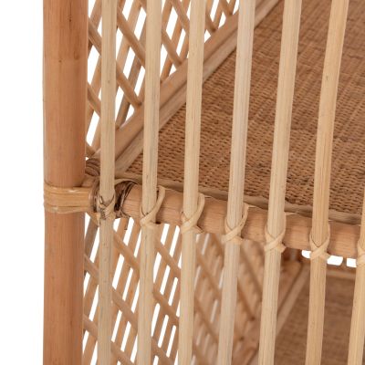 ЕТАЖ ЗА КНИЖА HM9552 ОТ ЕСТЕСТВЕН РАТАН В ЕСТЕСТВЕН ЦВЯТ 80х40х182Нсм.