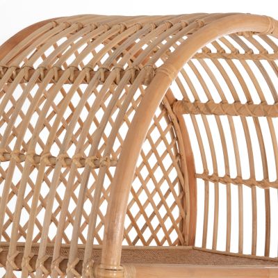 ЕТАЖ ЗА КНИЖА HM9552 ОТ ЕСТЕСТВЕН РАТАН В ЕСТЕСТВЕН ЦВЯТ 80х40х182Нсм.