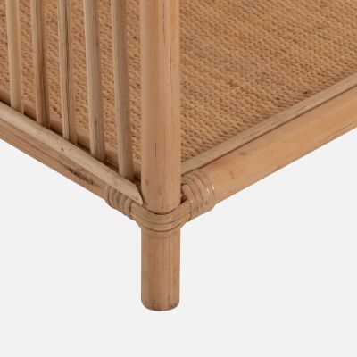 ЕТАЖ ЗА КНИЖА HM9552 ОТ ЕСТЕСТВЕН РАТАН В ЕСТЕСТВЕН ЦВЯТ 80х40х182Нсм.