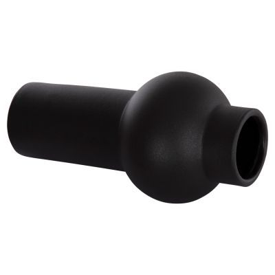 CERAMIC TABLE DECOR SCEPTER HM4605.02 MATTE BLACK Φ15x30Hcm.