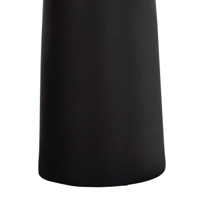 CERAMIC TABLE DECOR GALAD HM4633.02 BLACK MATTE Φ18x49H cm.