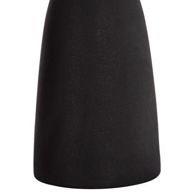 CERAMIC TABLE DECOR GALAD HM4635.02 BLACK MATTE Φ14x33.5Hcm.