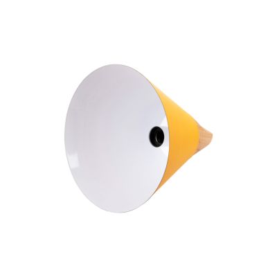 CEILING PENDANT LAMP HM4151 YELLOW METAL CAP Φ21,5x115Hcm.