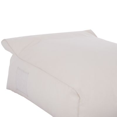 ΠΟΥΦ YAMIN 2ΑΤΟΜΩΝ ΜΕ TEXTILENE 600gr/m2 2X1 ΛΕΥΚΟ HM5773.11 140x140x40-60Υec.