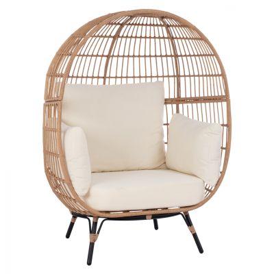 КРЕСЛО NEST ALLEGRA HM5764 С ПЛИТКА В БЕЖОВ НЮАНС 110x85x148 см.