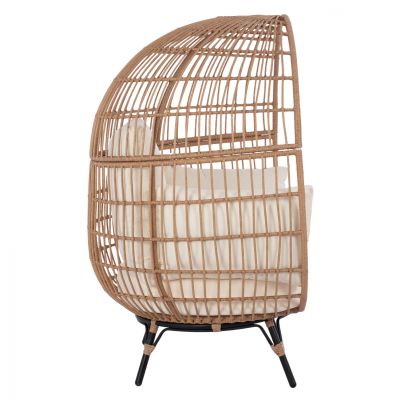 КРЕСЛО NEST ALLEGRA HM5764 С ПЛИТКА В БЕЖОВ НЮАНС 110x85x148 см.