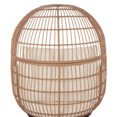 КРЕСЛО NEST ALLEGRA HM5764 С ПЛИТКА В БЕЖОВ НЮАНС 110x85x148 см.
