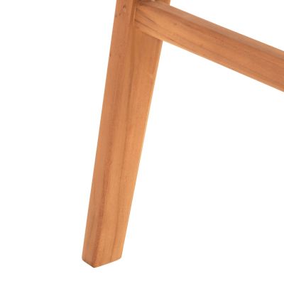 ТРАПЕЗНО КРЕСЛО BJORN HM9403.11 ТИКОВО ДЪРВО МАСИВ-ВЪЖЕ 54,5x61x85Hcm.
