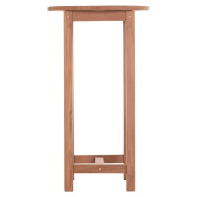 BAR STAND/TABLE ROUND PRESSCOT HM18114 TEAK WOOD--NATURAL COLOR Φ60x105Hcm.
