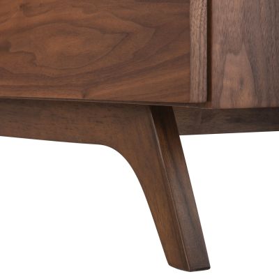 БЮФЕТ PREDA HM9747 МДФ С ФУРНИР ОРЕХ И ТЪМНО СИВ ЦВЯТ 167x28-40x80Hcm.