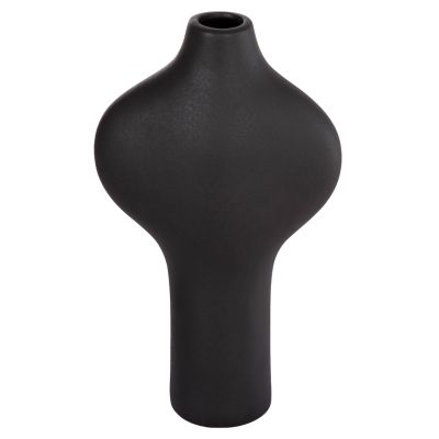 CERAMIC TABLE DECOR SERIES ARKEN HM4621.02 MATTE BLACK 18x8x32Hcm.