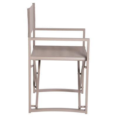 ДИРЕКТОРСКИ СТОЛ АЛУМИНИЕВ DUPRE HM5094.03 ЦВЯТ ШАМПАНСКО 57x48,5x85.5Hcm.