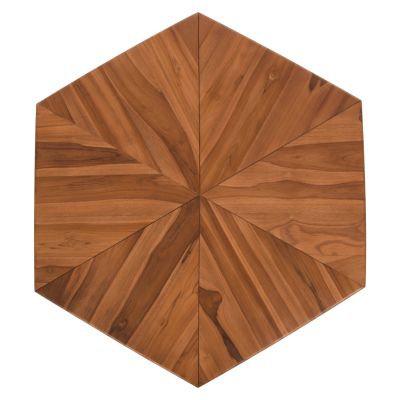 ХОЛНА МАСА HEXAGON HM9790 ТИКОВО ДЪРВО НАТУРАЛНО 114x99x34Hcm.