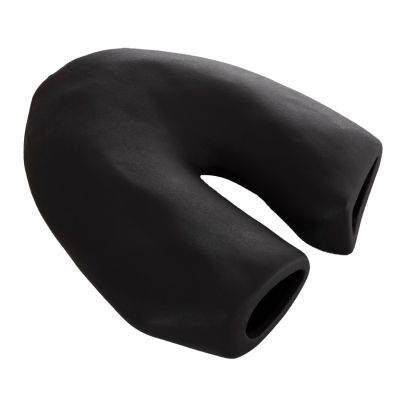 CERAMIC TABLE DECOR ARKEN HM4618.02 BLACK MATTE 29x8x37Hcm.