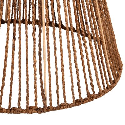 CEILING PENDANT LAMP HM7859 DRIED BANANA TREE FIBERS IN BROWN COLOR Φ61x61-156Hcm.