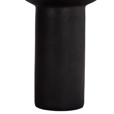 CERAMIC TABLE DECOR ELENDIL HM4602.02 MATTE BLACK Φ23x32H cm.