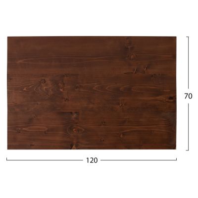 ПЛОТ ОТ ЕЛА МАСИВ 120Х70см