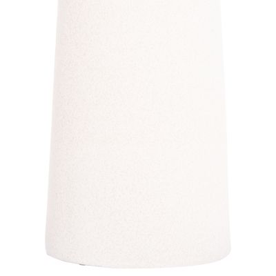 CERAMIC TABLE DECOR GALAD HM4633.01 OFF WHITE WITH CRYSTALLISATION Φ18x49Hcm.