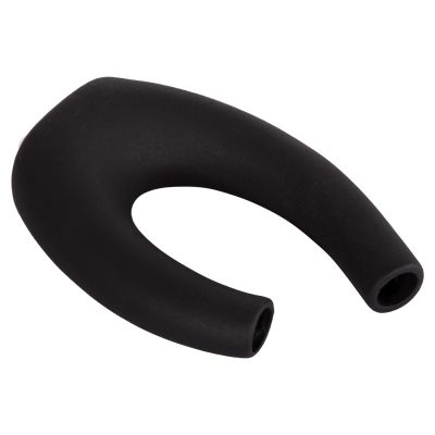 CERAMIC TABLE DECOR ELLIPTO HM4643.02 BLACK MATTE 15x7x21,5Hcm.