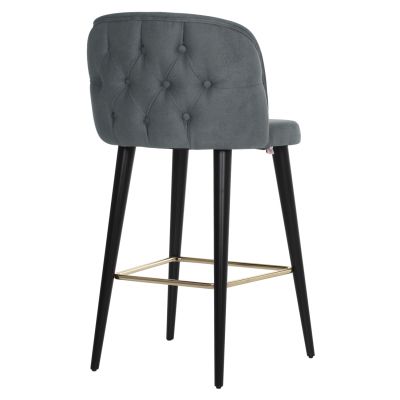 БАР СТОЛ MARCELLO PROFESSIONAL HM9280.20 ТИП НАБУК СИВО ДЪРВО 50x58x100Hсм.