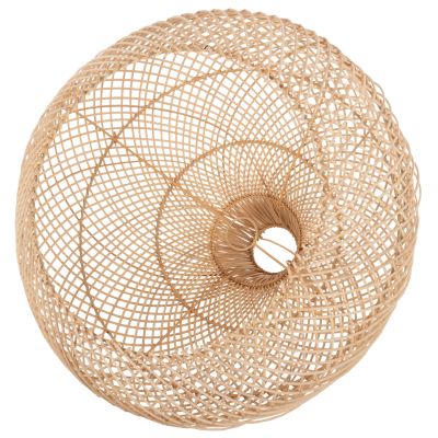 CEILING PENDANT LAMP HM7860 NATURAL RATTAN IN NATURAL COLOR Φ54x46-141Hcm.