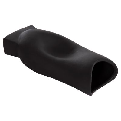 CERAMIC TABLE DECOR SERIES GLAZE HM4609.02 MATTE BLACK 16.5x11x38Hcm.