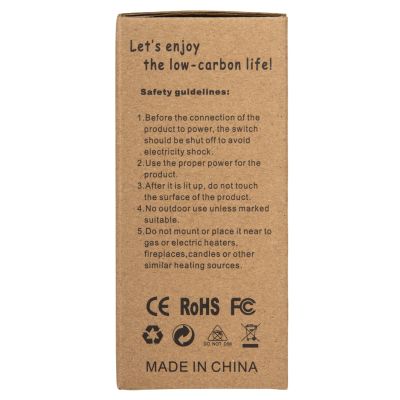 КРУШКА HM4189.02 LED НАЖКА 12W E27 3000K ЗЛАТО