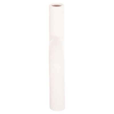 CERAMIC TABLE DECOR ARCON HM4638.01 OFF WHITE WITH CRYSTALLIZATION 25,5x6x34Hcm.